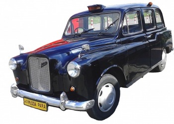 Londyńska Taksówka - London black CAB - Austin LTI FX4 TAXI