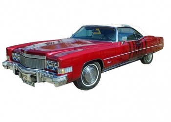 Samochód Cadillac Eldorado VII Cabrio z 1972 r.